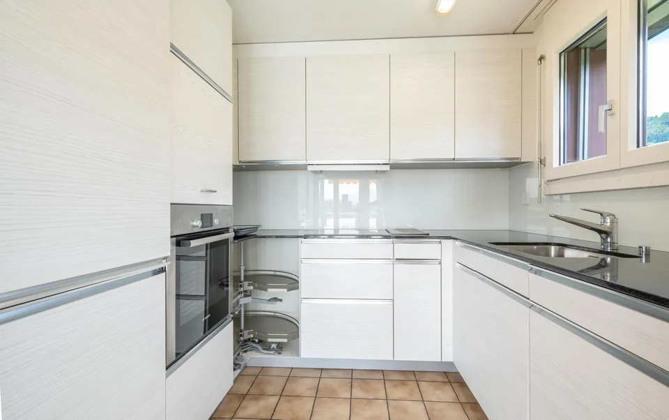 Zentral gelegene Wohnung mit Weitsicht