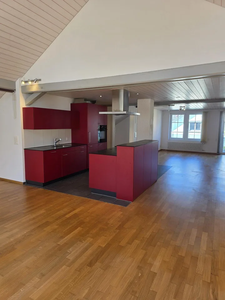 2.5 Room Loft Apartment in the Center of Amriswil