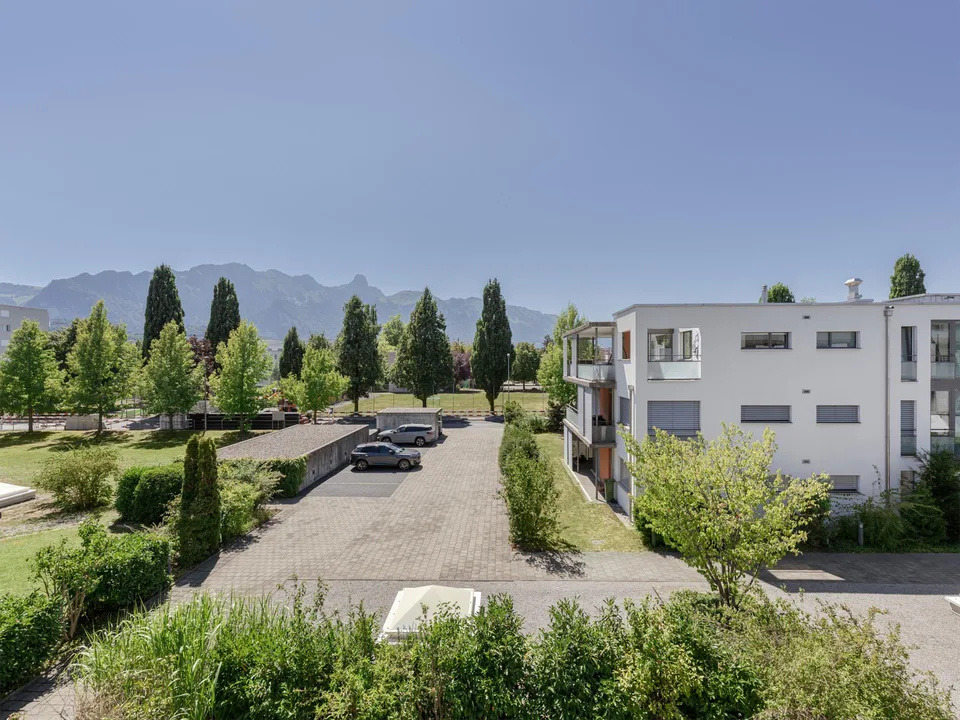 Zentraler Wohntraum mit herrlicher Bergsicht