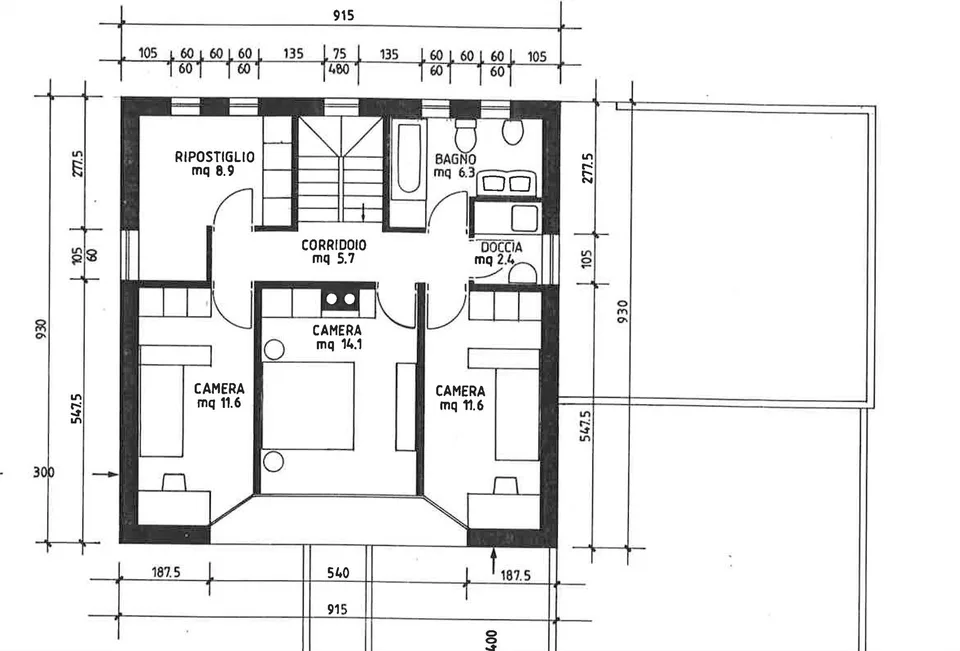 Incantevole casa unifamiliare a Quinto – 6.5 locali con garage e giardino – Foto 8 von 9