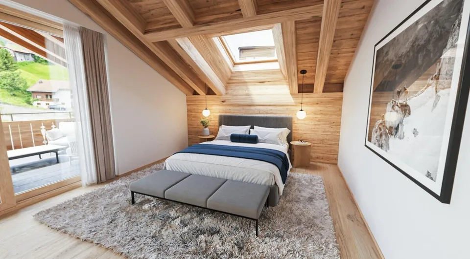 Klosters: 4.5-Zimmer-Ferienwohnung mit edlem Interieur