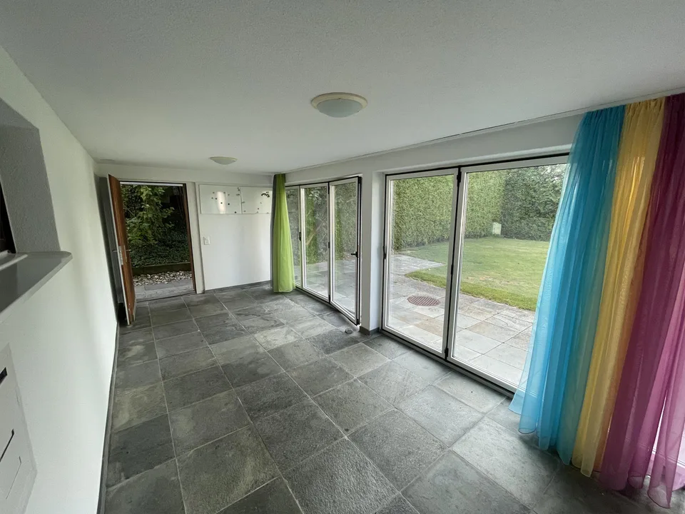 Charmante 3.5-Zimmer-Erdgeschosswohnung mit Wintergarten