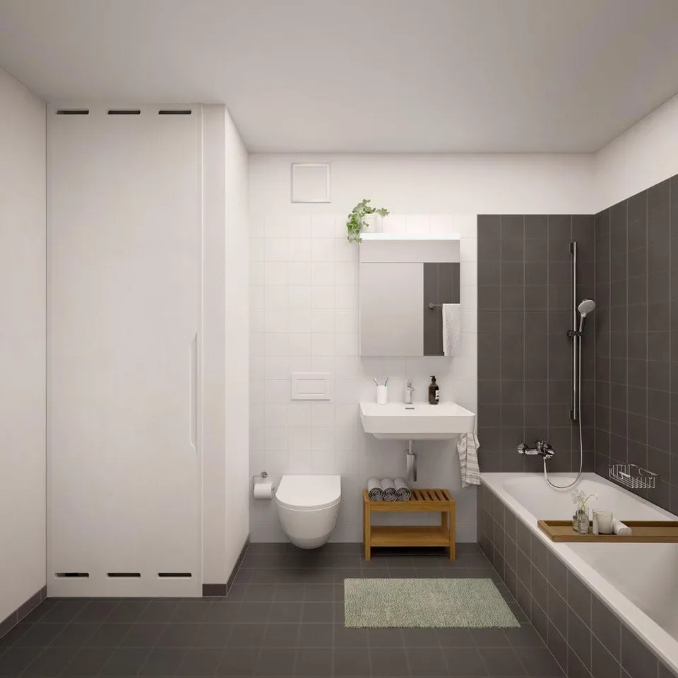 Moderne 2.5 Zimmerwohnung mit grosszügigem Balkon an zentraler Lage.