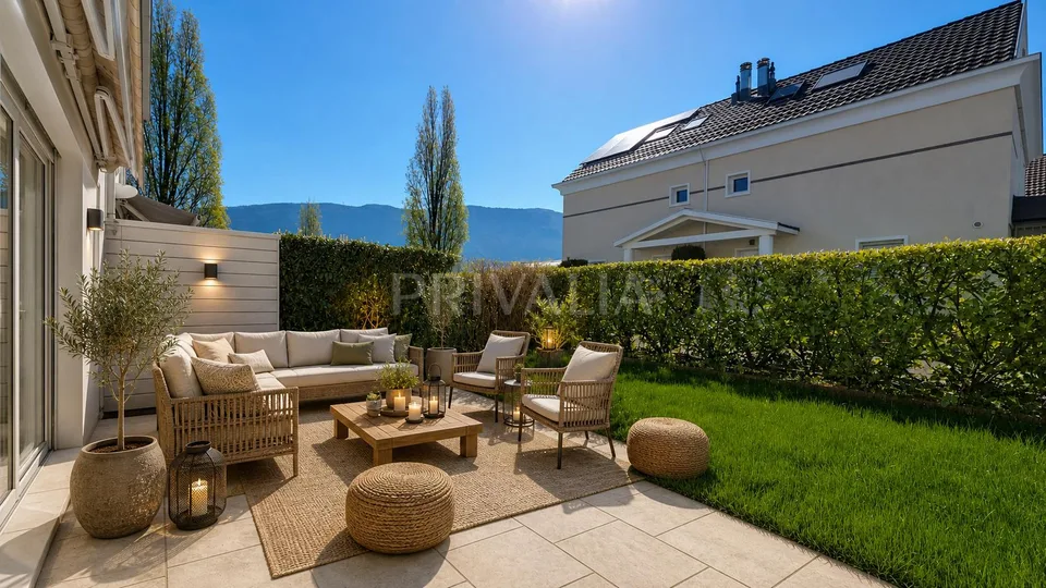 En exclusivité : Belle maison contiguë avec jardin exposé sud