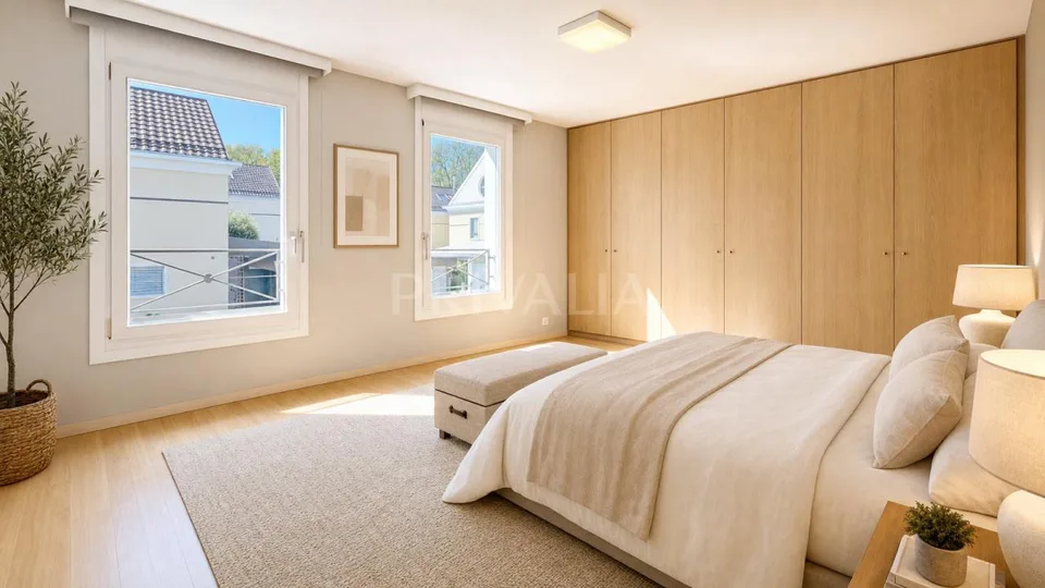 En exclusivité : Belle maison contiguë avec jardin exposé sud