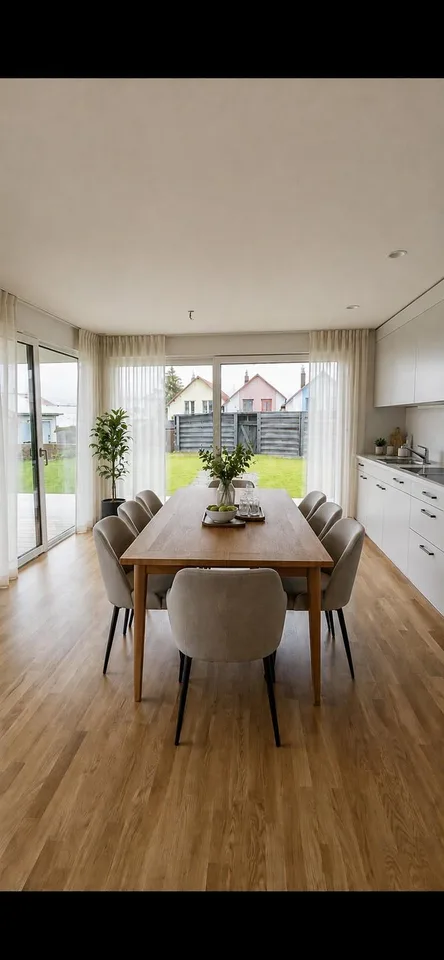schöne Gartenwohnung
