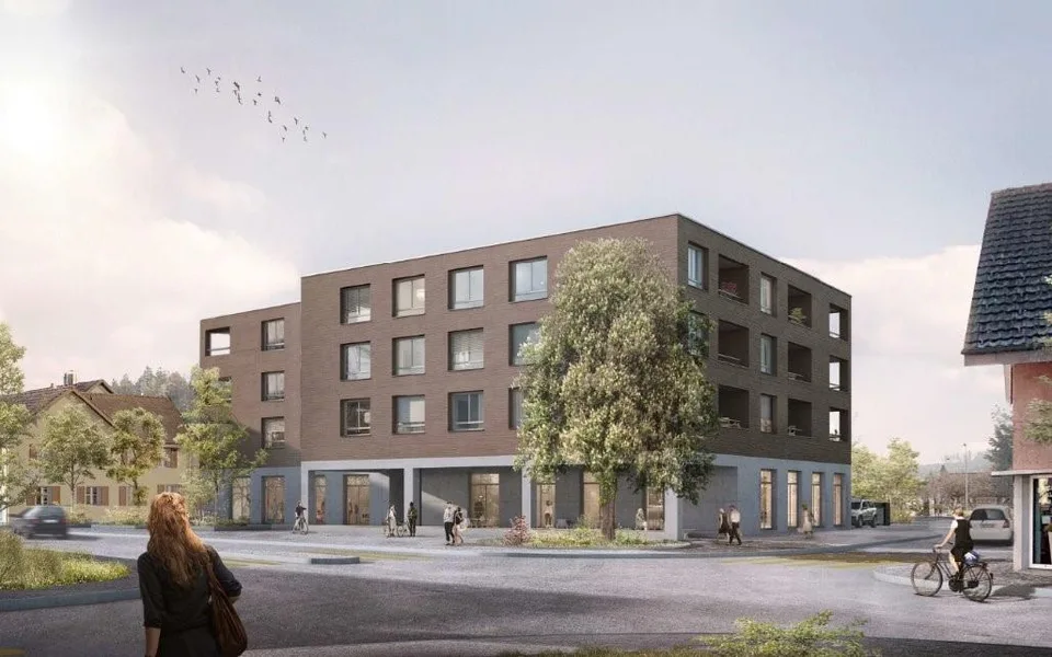 212 m² NEUBAU:  Repräsentativer Gewerberaum in zentraler Lage
