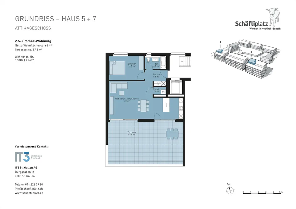 Appartamento moderno 2.5 locali – foto 7 di 7