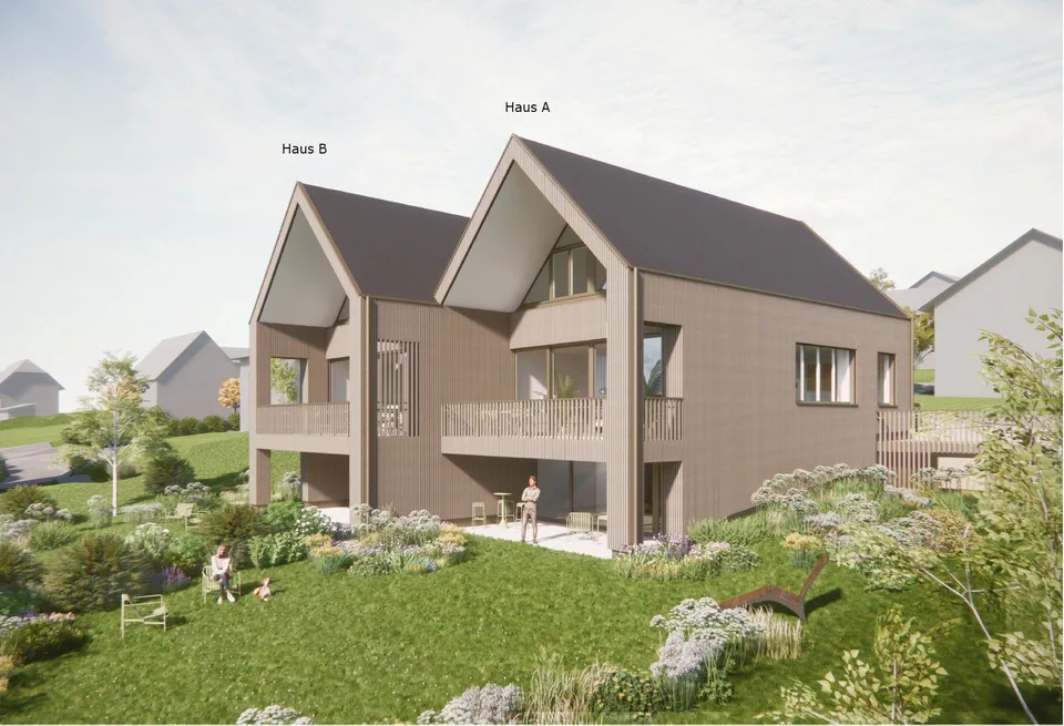 Exklusives 5.5 Zimmer Einfamilienhaus mit Garten und Weitblick – Foto 6 von 15