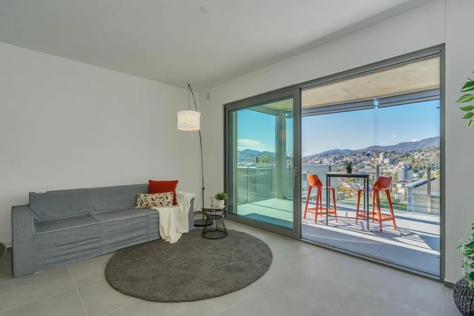 PREGASSONA · RENT TO BUY 3½ LOCALI  CON TERRAZZA COPERTA E GIARDINO