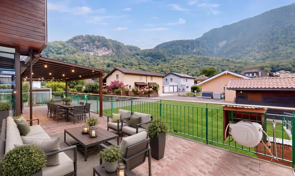 Maison familiale avec vue dégagée à Muraz (Collombey)