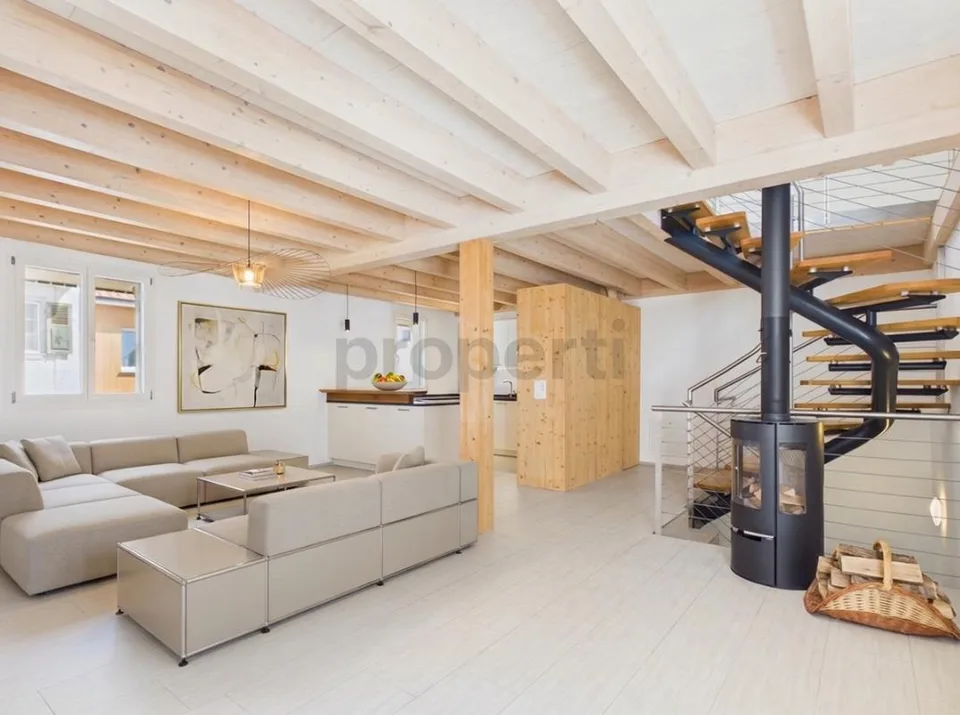 Moderner Loft-Stil, sonnige Lage und naturnahes Wohngefühl