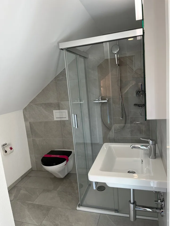 3-Zimmer-Dachwohnung mit Balkon