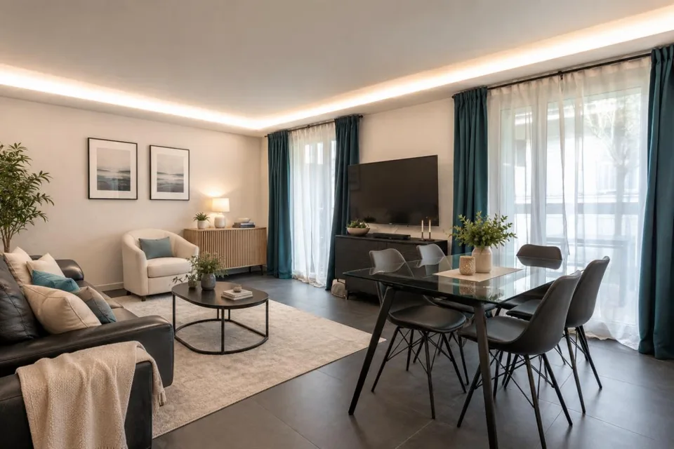 Triplex + sous sol familial rénové