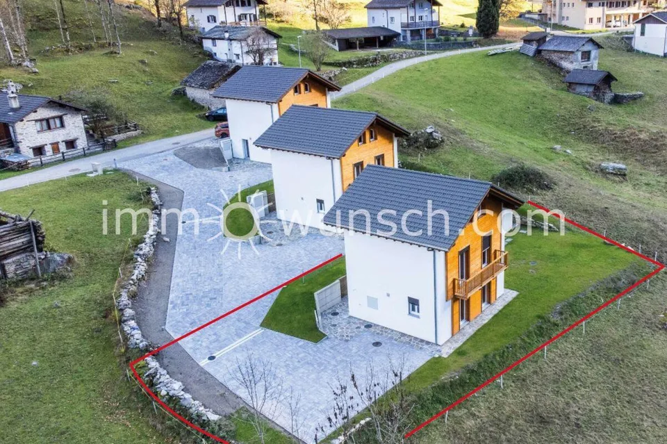 Chalet «Valle» in Selma: modern, hell, mit Gartenbereich und Parkplatz
