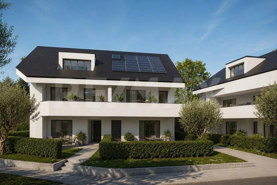 Joli 3.5 pièces en rez-de-jardin avec 36 m² d’extérieur; lot B1 dan...