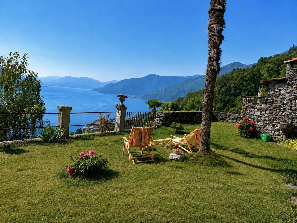 Historisches Kleinod an atemberaubender Toplage - Brissago