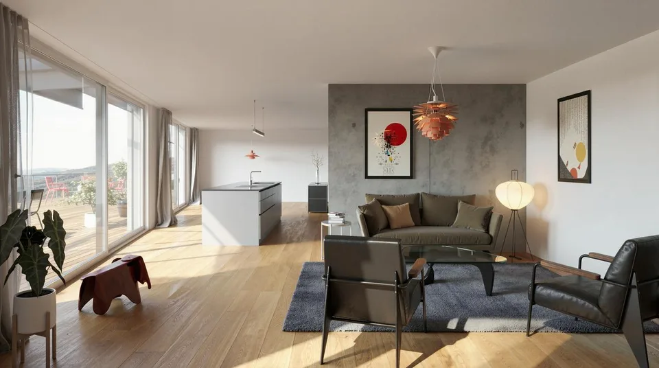 ZEITGENÖSSISCHE ARCHITEKTUR AN EXZELLENTER LAGE