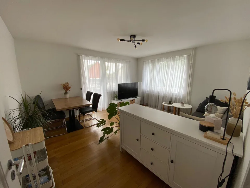 Charmante 3-Zimmer-Wohnung mit Balkon an zentraler Lage in Weinfelden