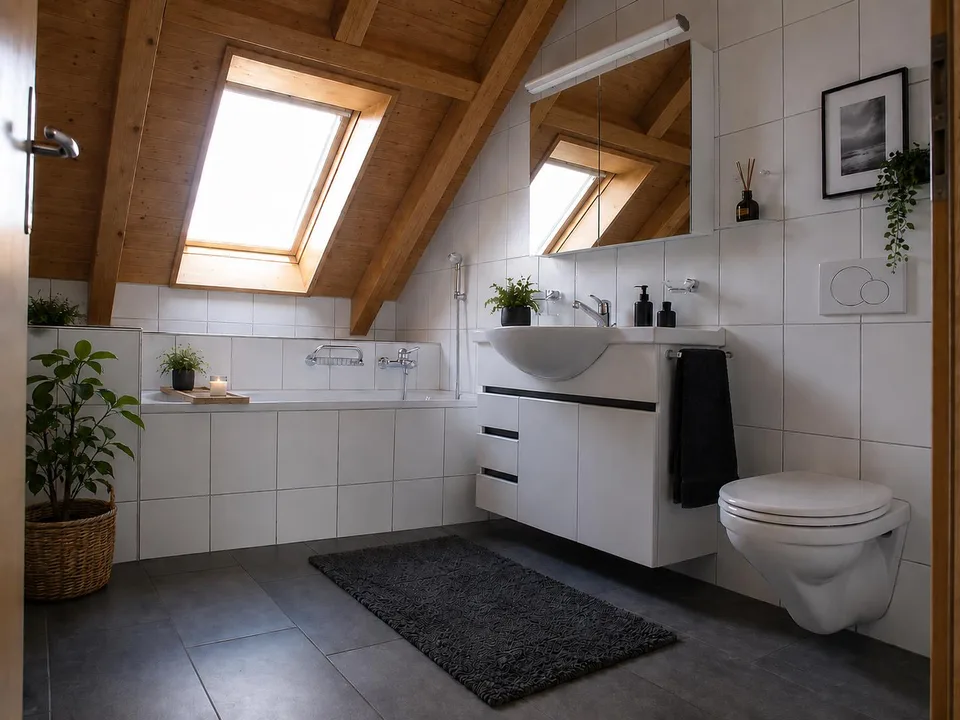 Wunderschöne 5 ½ Zimmer – Dachwohnung mit Galerie