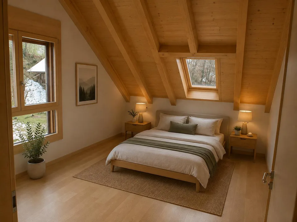 Wunderschöne 5 ½ Zimmer – Dachwohnung mit Galerie