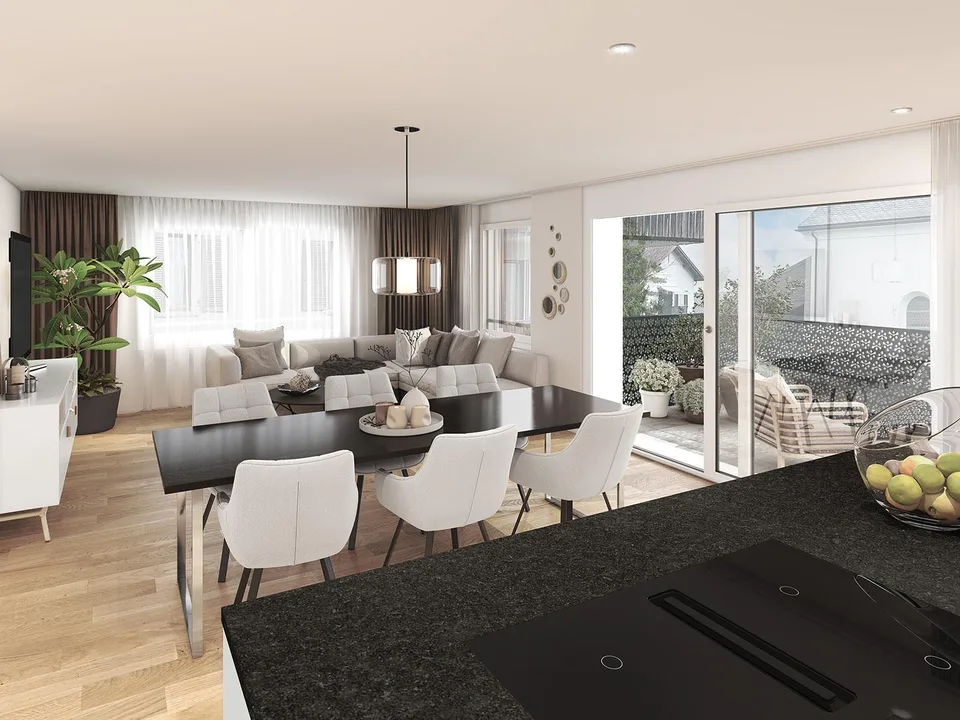 Exklusive 3.5-Zimmer-Neubauwohnung in Untervaz