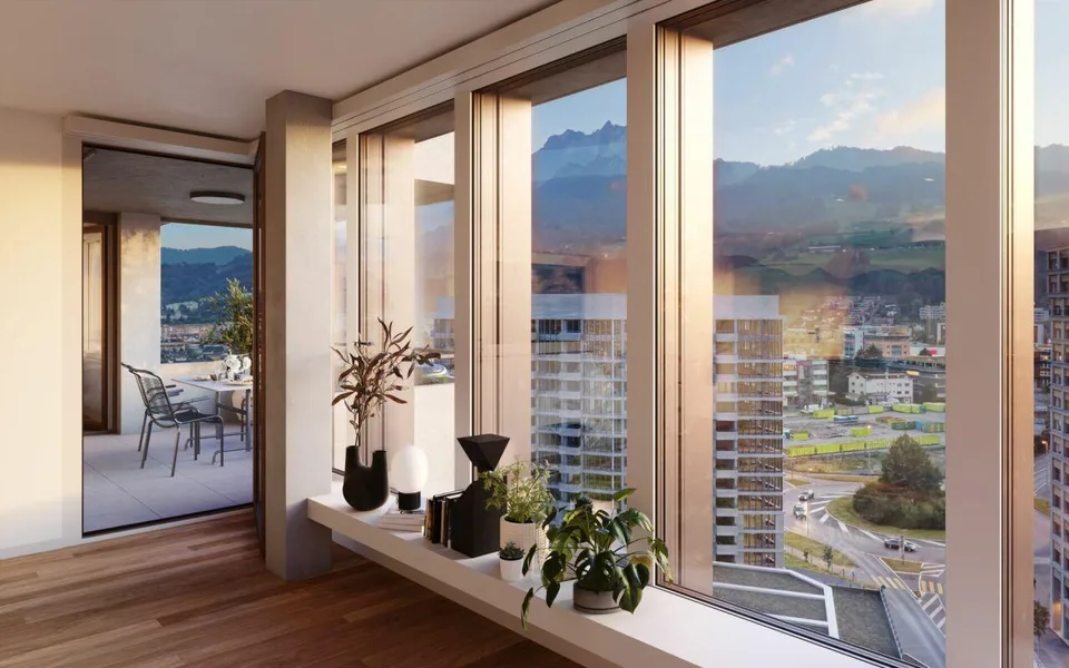 Urbanes Wohnen mit Aussicht