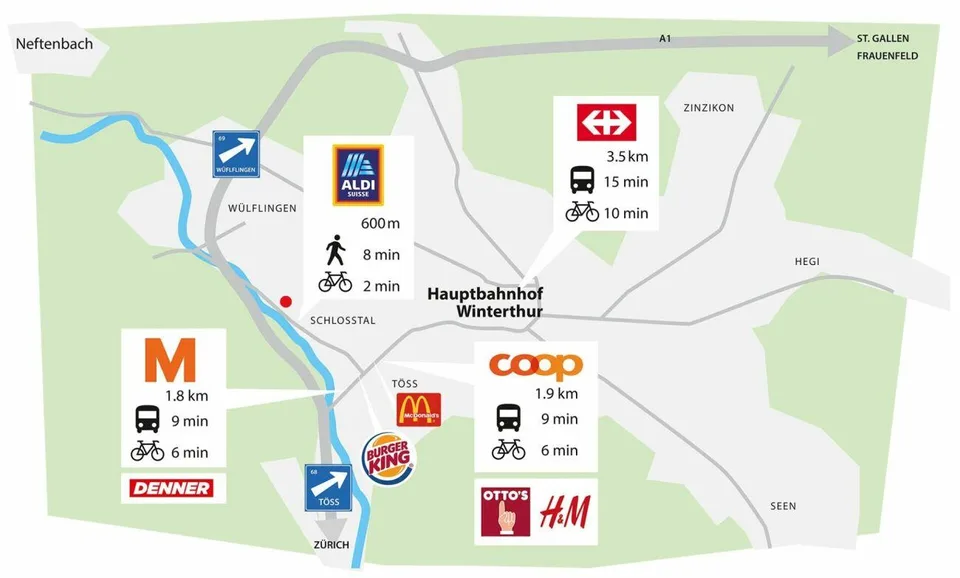 2,5 pièces REFH - Partie de maison exclusive après rénovation totale