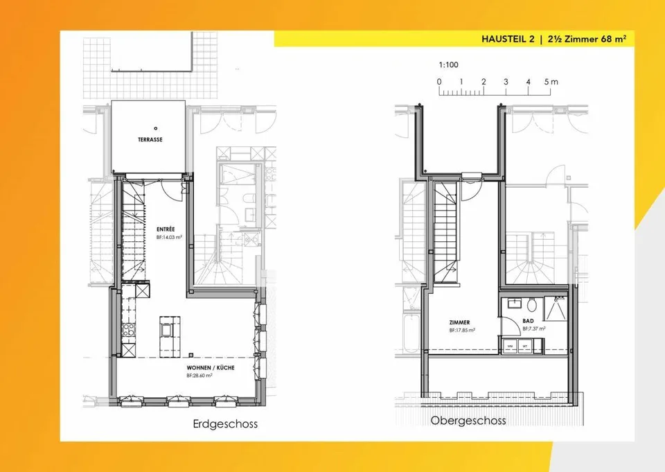 2,5 pièces REFH - Partie de maison exclusive après rénovation totale