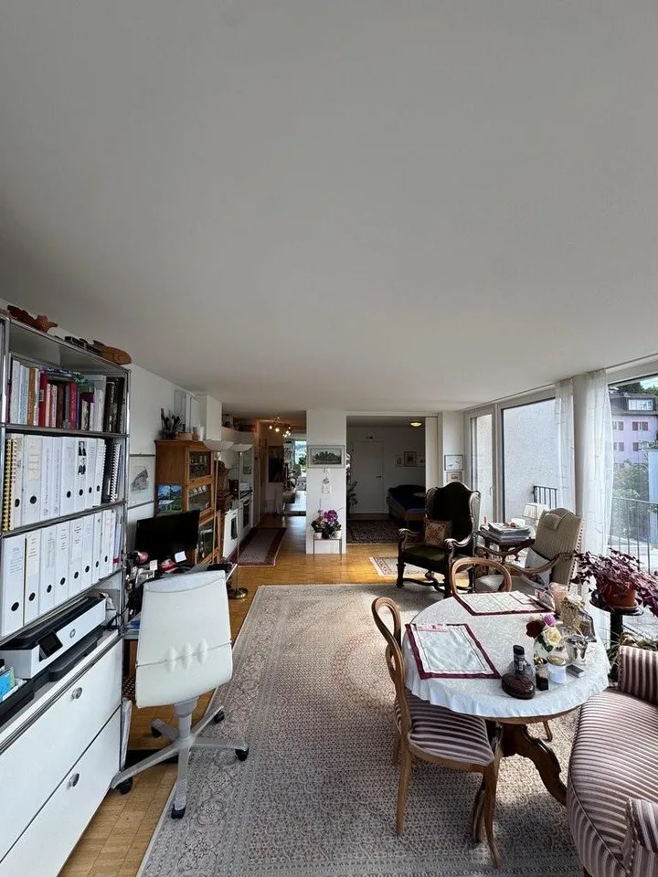 Incantevole appartamento mansardato 2 locali con vista lago meravigliosa