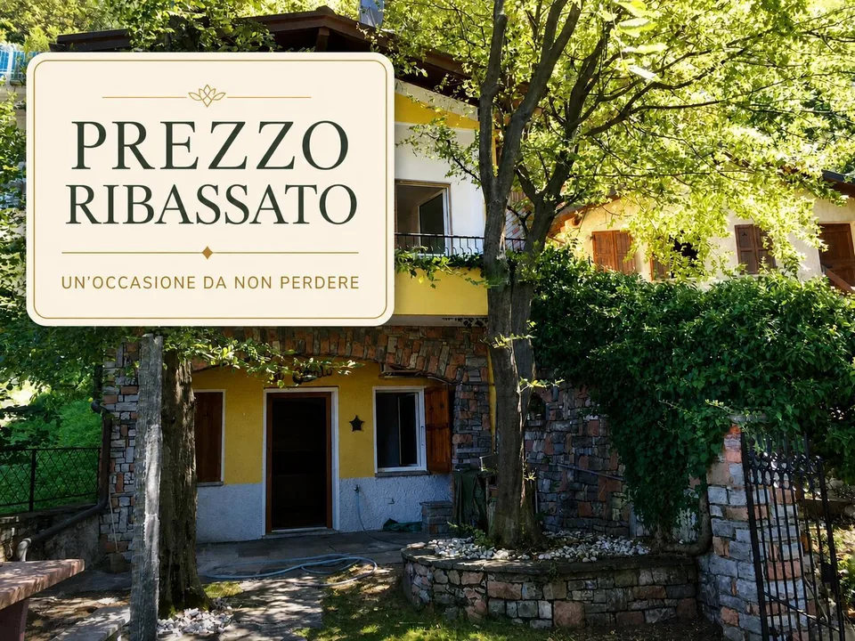 VILLETTA INDIPENDENTE CON GIARDINO - VISTA LAGO