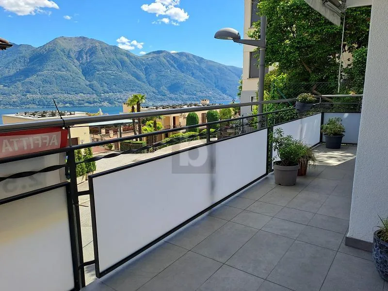 SOLEGGIATO CON VISTA LAGO