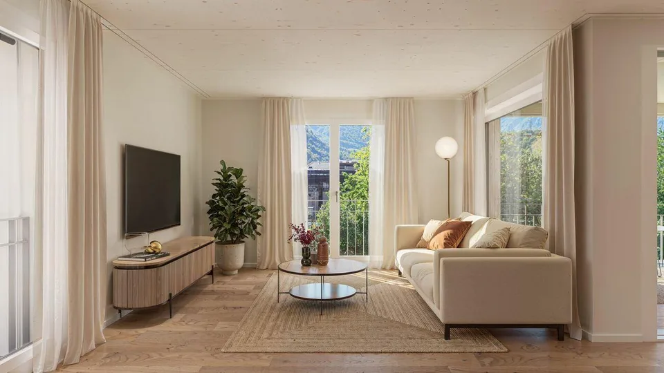 Erstbezug | Exklusive 5.5-Zi-Dachmaisonette an der Linth