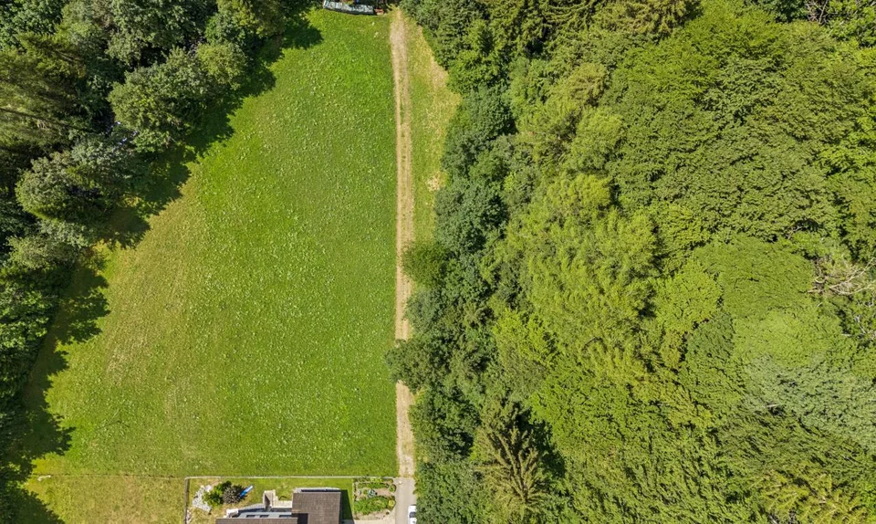 Grosszügiges Bauland mit Projektstudie an naturnaher Lage in Vättis