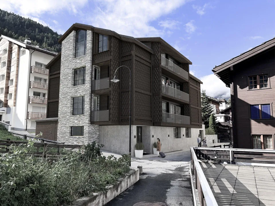 Fully approved Chalet Project in Zermatt, panoramic Matterhorn view