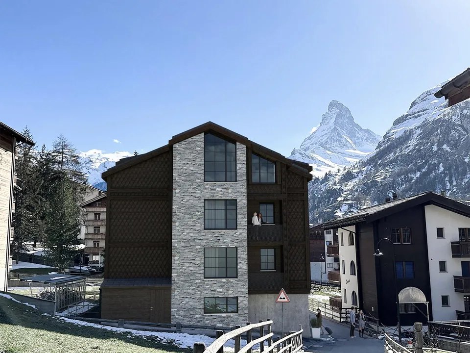 Fully approved Chalet Project in Zermatt, panoramic Matterhorn view – Foto 6 von 8