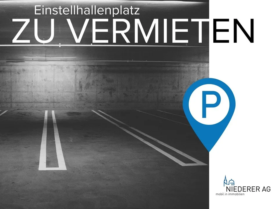 Mehrere Einstellhallenplätze – per sofort verfügbar!