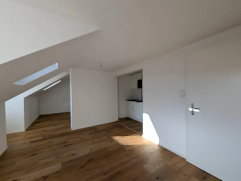 Dachwohnung mitten in der Stadt - für Student (m ) geeignet