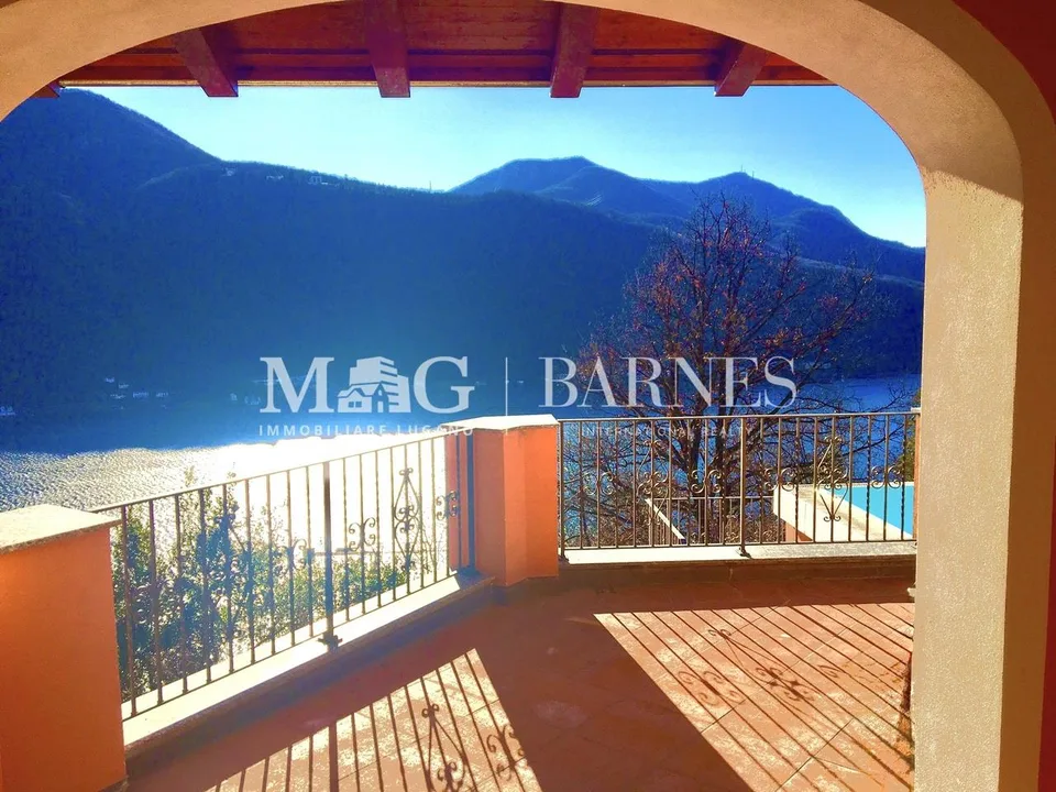 Vico Morcote: Villa signorile con vista Lago di Lugano – Foto 6 von 7