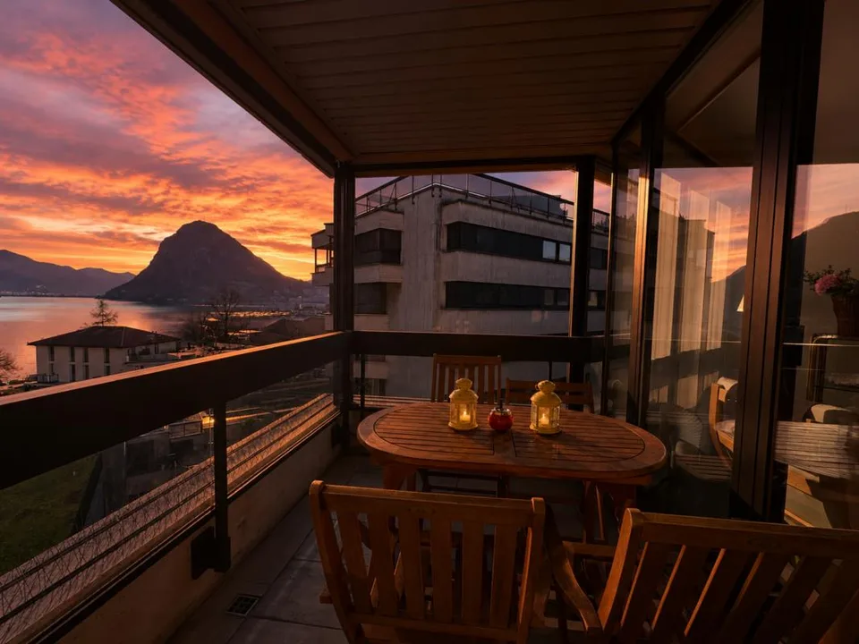 Stupendo 3,5 locali ammobiliato con vista lago