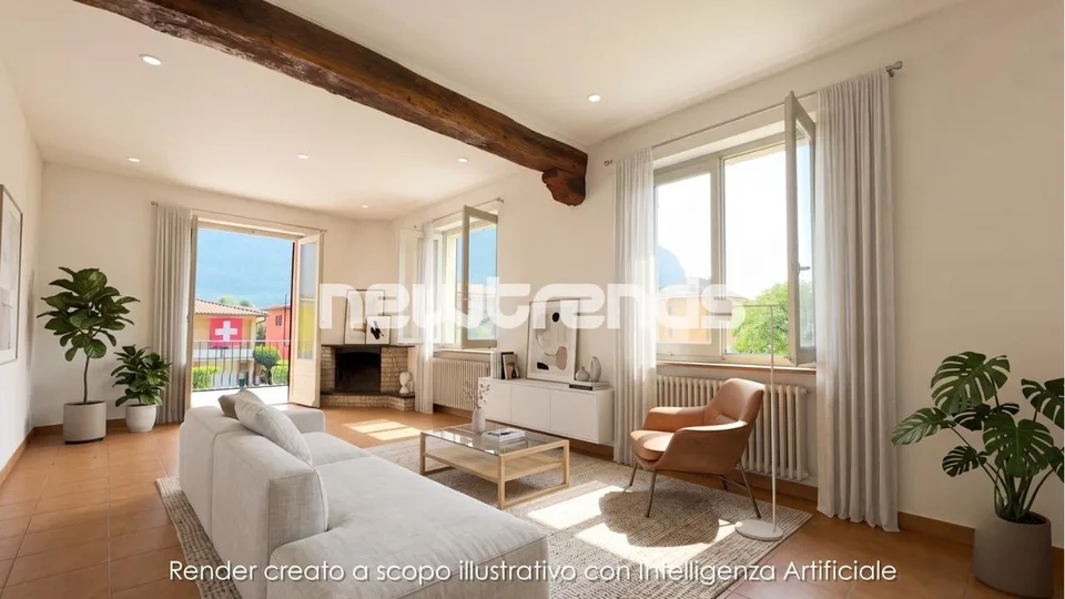 Villa indipendente con giardino privato e vista aperta su montagne – foto 20 di 23