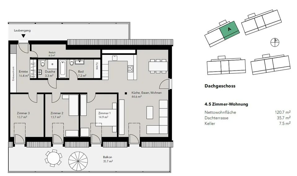 Modern apartment in a quiet location – photo 2 of 9