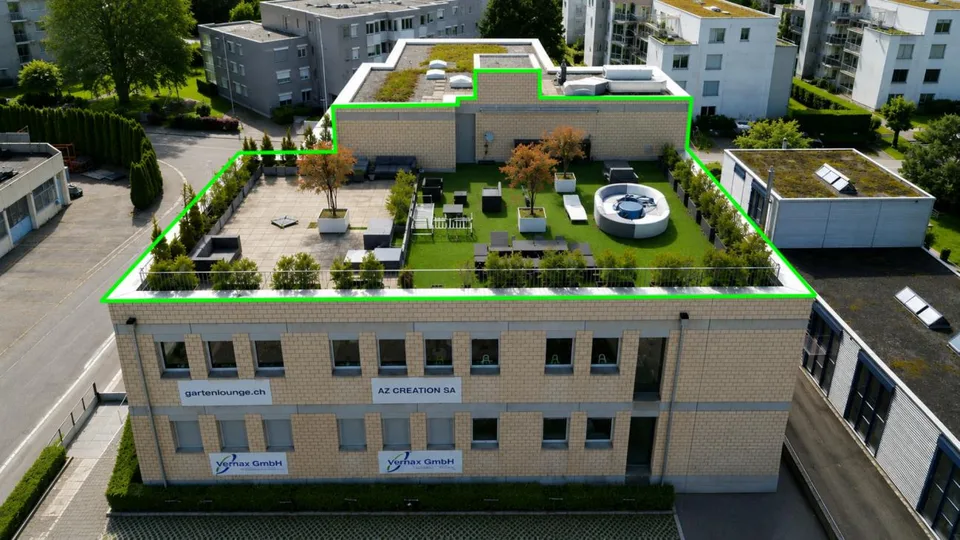 Showroom, Lager & Dachterrasse - erzielbare Bruttorendite bis 6 %