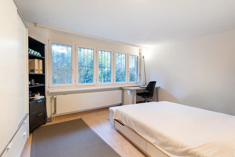 Zürich: Gartenwohnung mit Gestaltungspotenzial