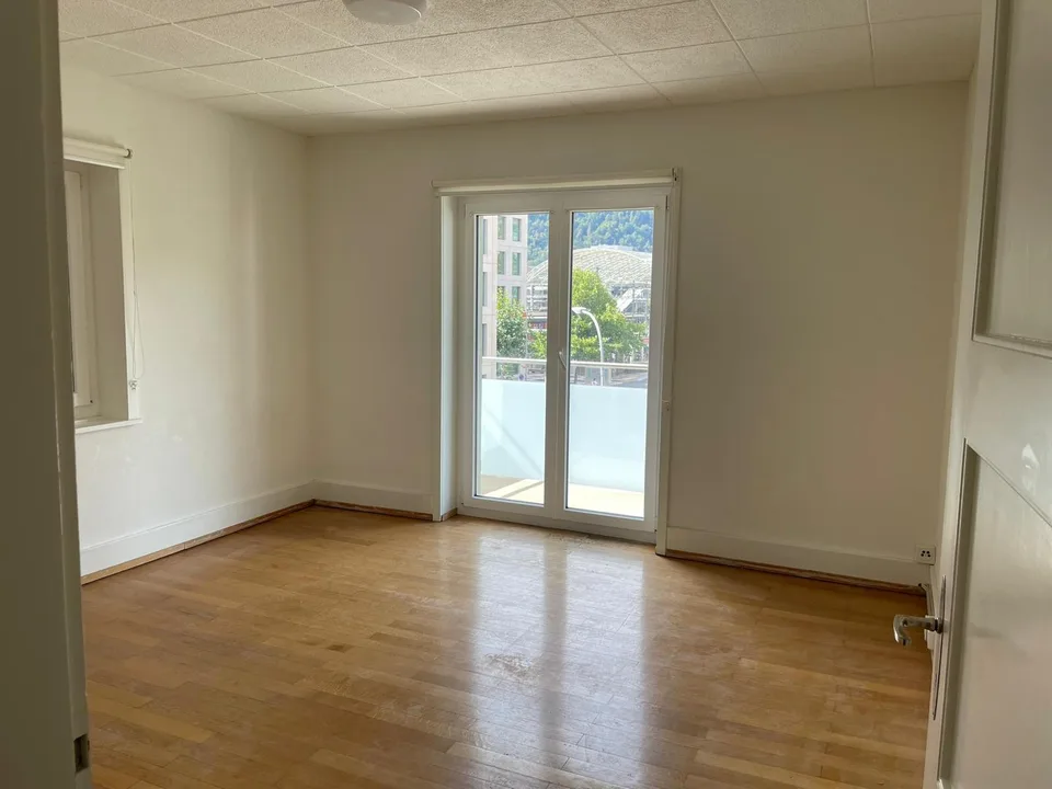 4-Zimmer-Altbauwohnung mit grosser Terrasse an sonniger und zentraler