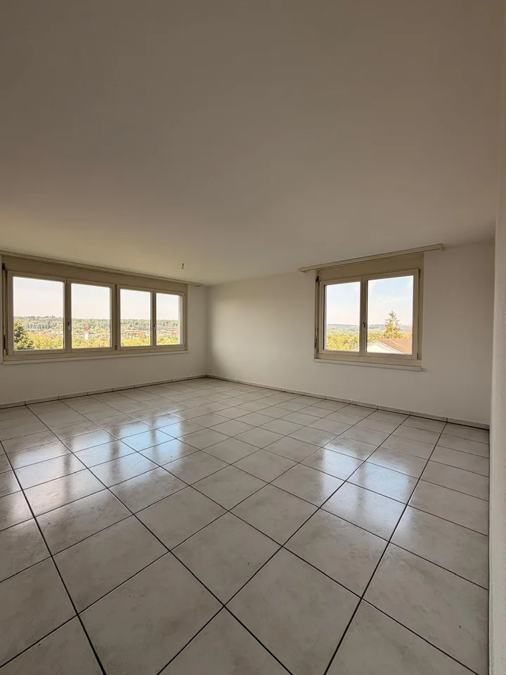 Grosszügige 4.5 Zimmerwohnung am Hang in Bremgarten mit Garagenbox