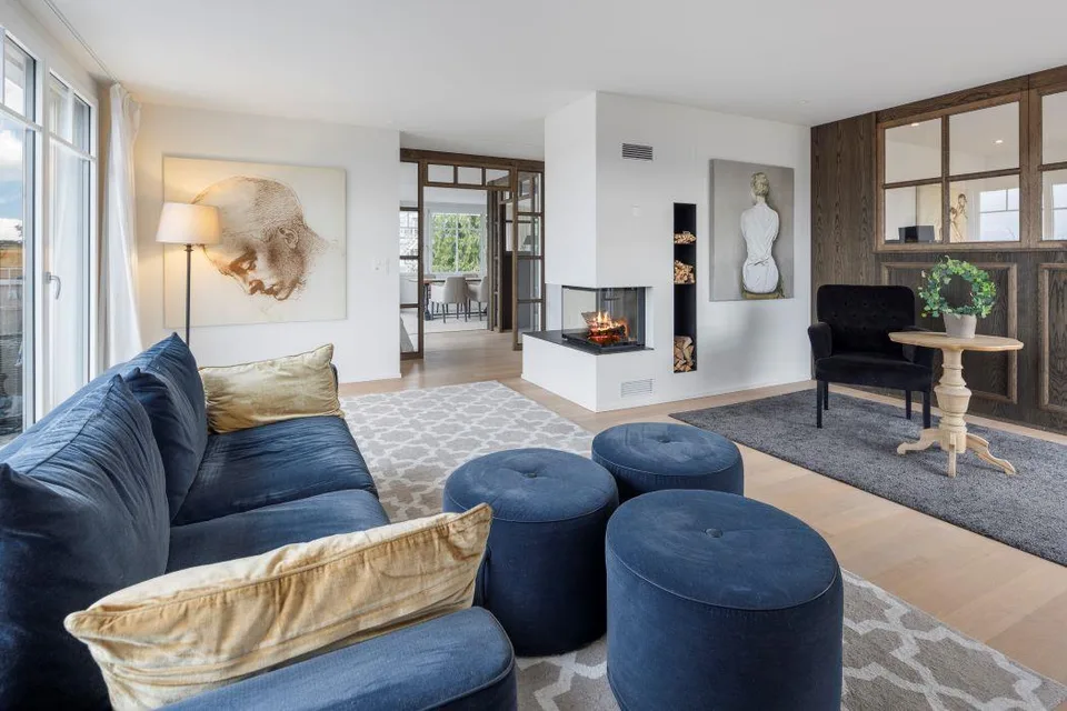 Grosse Penthouse-Wohnung mit 90 m2 Dachterrasse im Wesemlin-Quartier