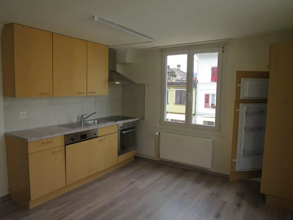 Zentral gelegene 3.5 - Zimmerwohnung in St. Gallen