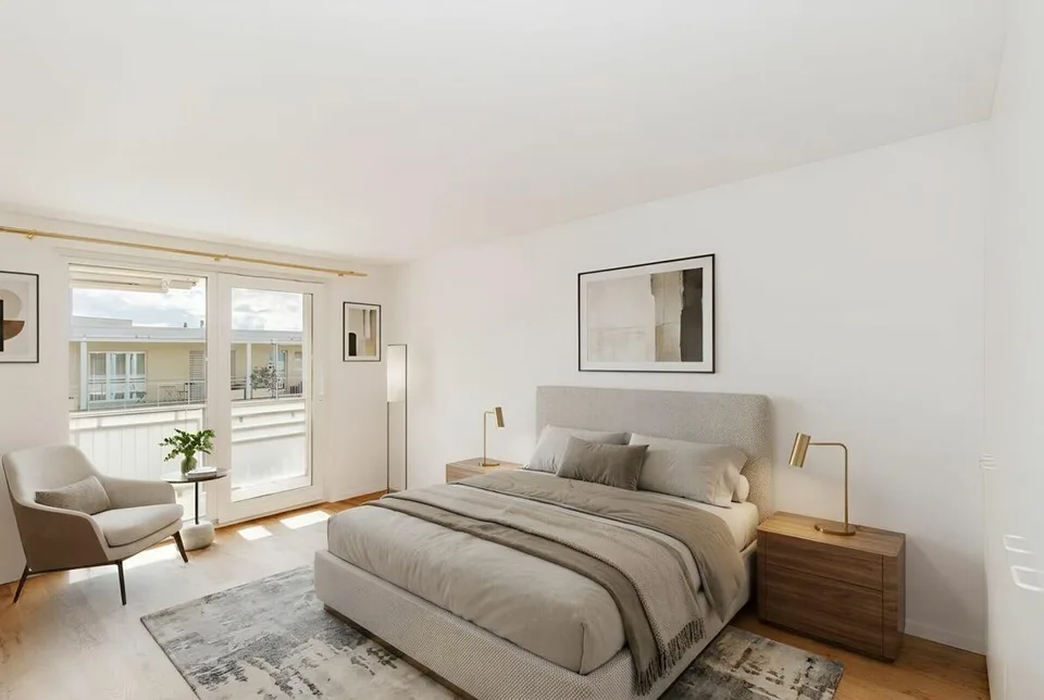 Appartement en attique de 5,5 pièces avec vue imprenable sur le lac de Constance
