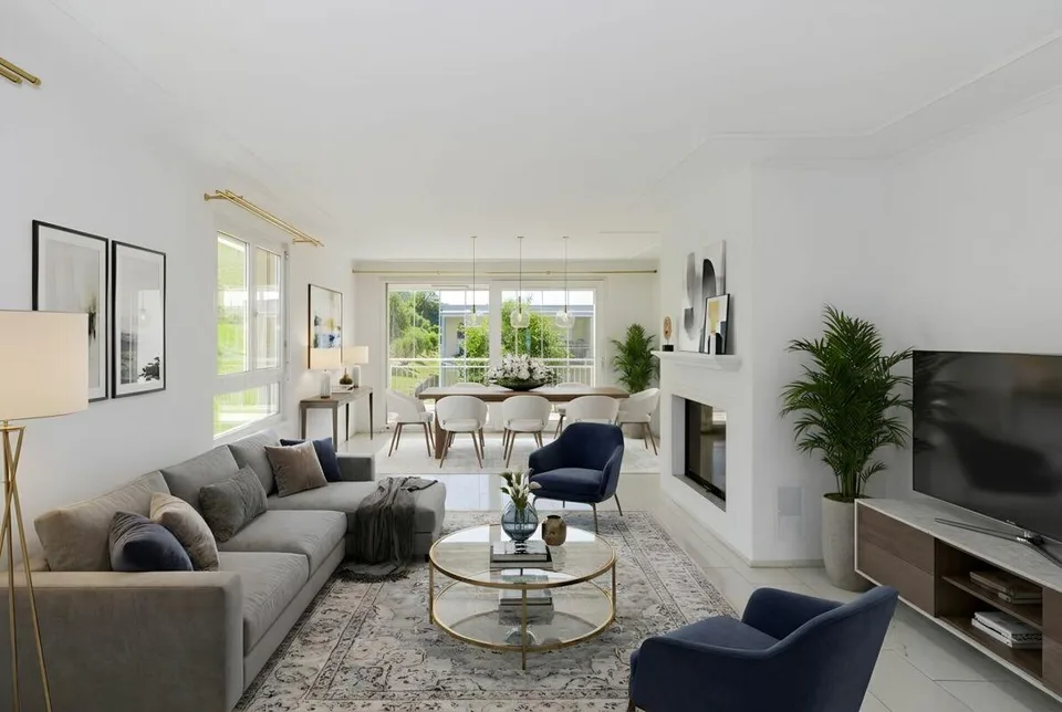 Appartement en attique de 5,5 pièces avec vue imprenable sur le lac de Constance